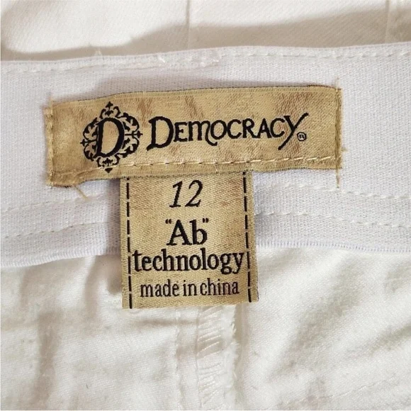 Democracy White Skinny Jeans Ab Technology - Picture 5 of 8